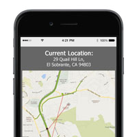 Track using your Cell Phone